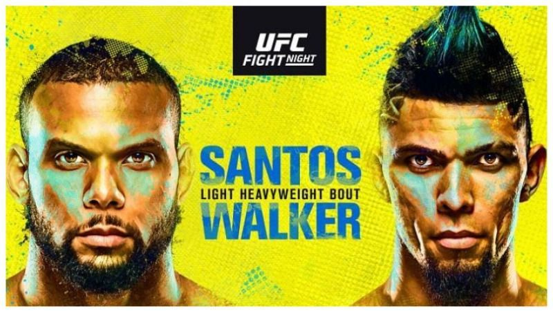 UFC Vegas Santos contre Walker