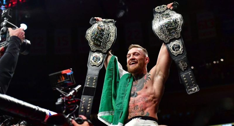 Conor McGregor campeón campeón