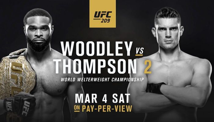 UFC Woodley Thompson