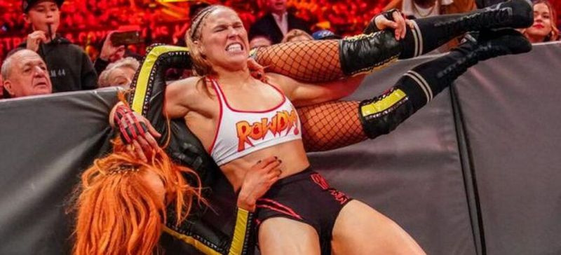 Ronda Rousey et Becky Lynch