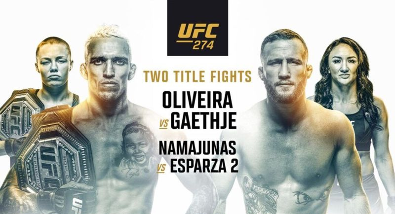 Affiche UFC 274