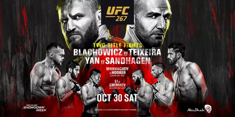 UFC 267 sur ESPN + (30/10/21): Comment regarder deux combats pour le titre | Heure de début, informations sur le flux en direct - mlive.com